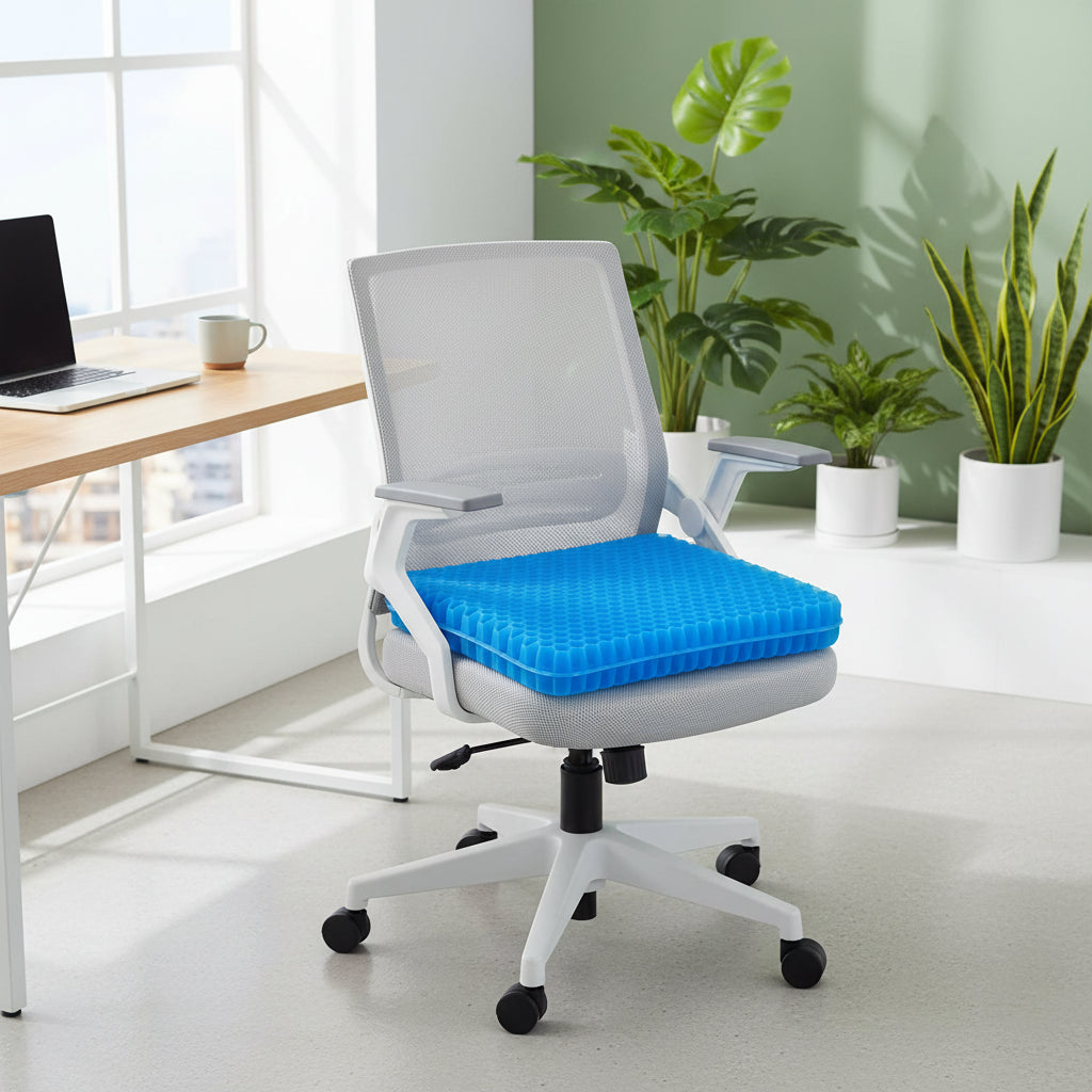 Coussin de Siège en Gel Respirant.