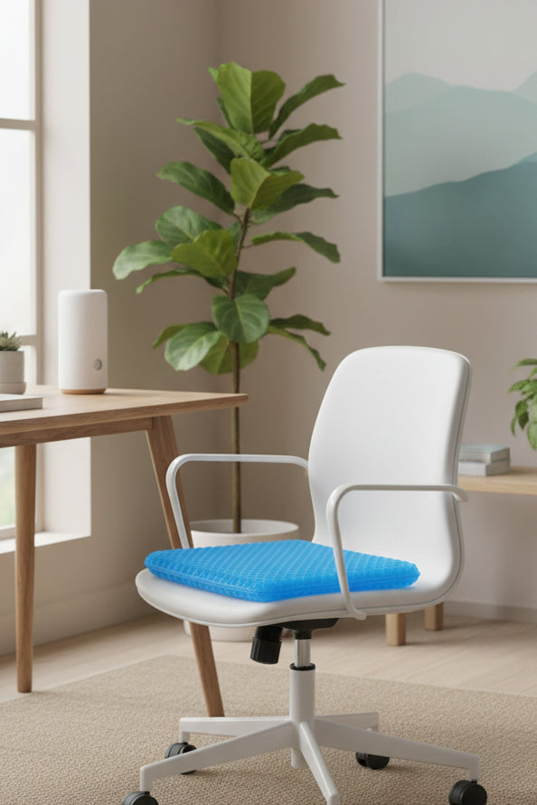 Coussin de Siège en Gel Respirant.