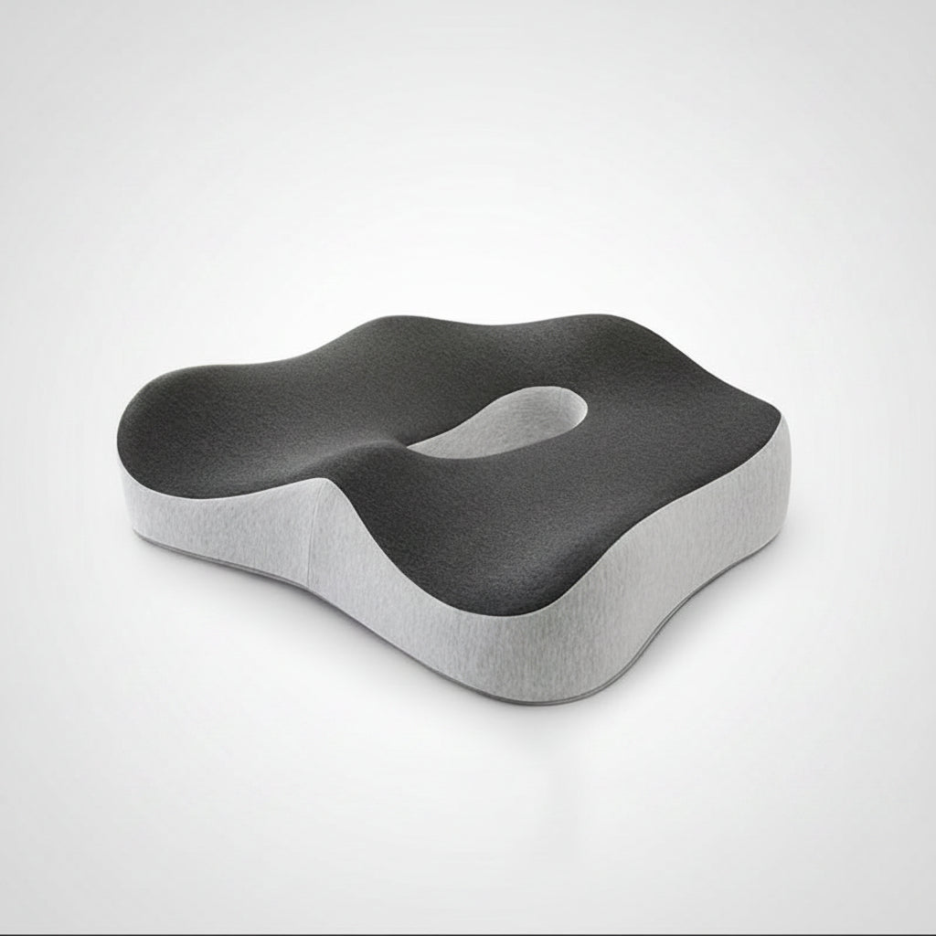 Coussin de chaise de bureau en mousse à mémoire de forme, siège de voiture, soutien de la taille, oreiller de massage lombaire, oreiller Orth4WD, coussin de fesses et de CÔTÉ cyx, coussinets de dos NEXORA.gtk