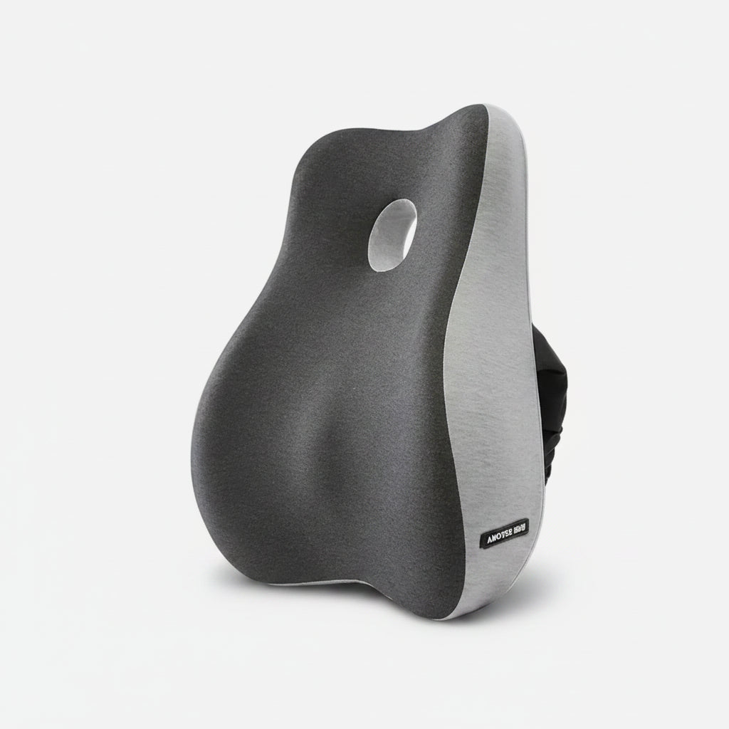 Coussin de chaise de bureau en mousse à mémoire de forme, siège de voiture, soutien de la taille, oreiller de massage lombaire, oreiller Orth4WD, coussin de fesses et de CÔTÉ cyx, coussinets de dos NEXORA.gtk