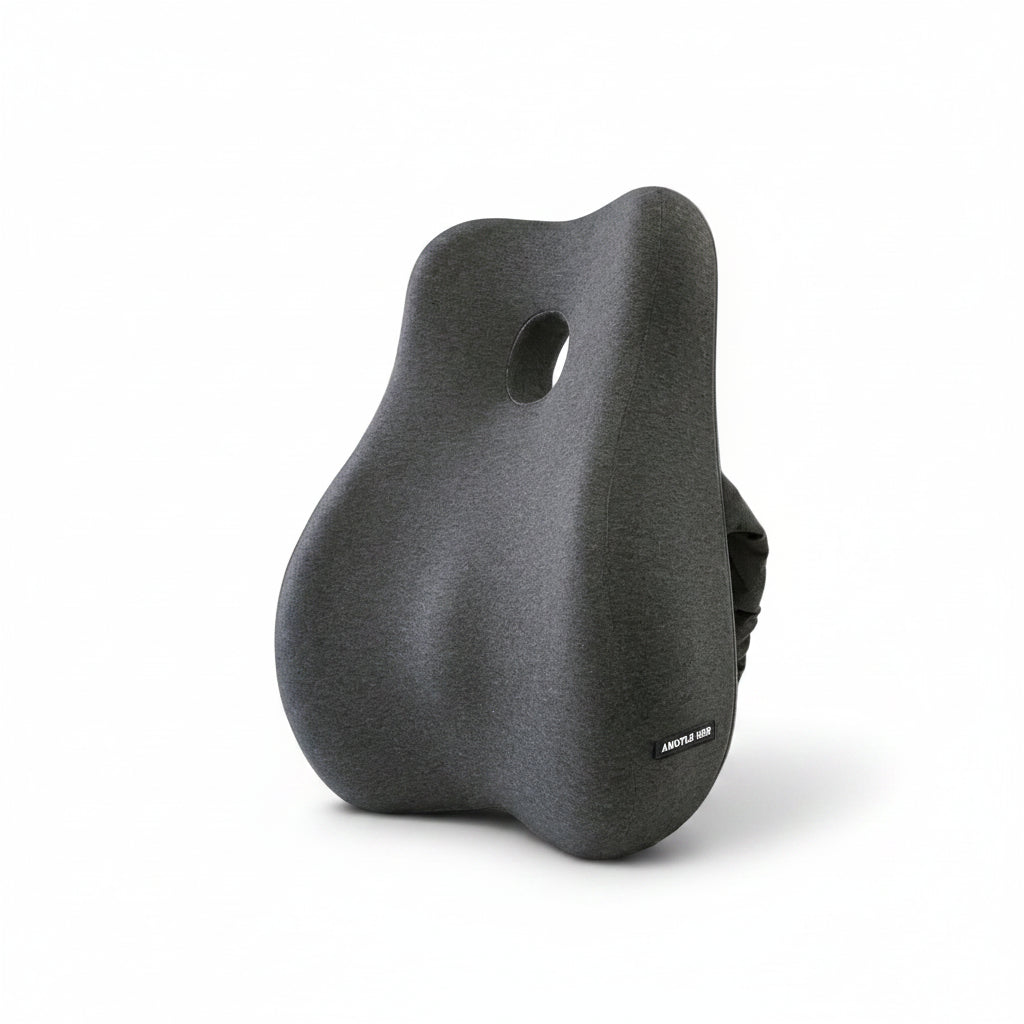Coussin de chaise de bureau en mousse à mémoire de forme, siège de voiture, soutien de la taille, oreiller de massage lombaire, oreiller Orth4WD, coussin de fesses et de CÔTÉ cyx, coussinets de dos NEXORA.gtk