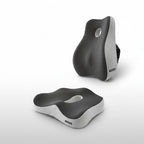 Coussin de chaise de bureau en mousse à mémoire de forme, siège de voiture, soutien de la taille, oreiller de massage lombaire, oreiller Orth4WD, coussin de fesses et de CÔTÉ cyx, coussinets de dos NEXORA.gtk